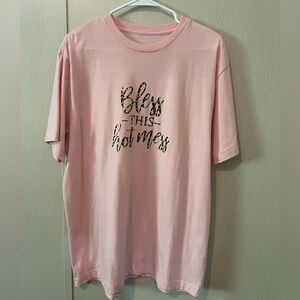 Pink Short Sleeve Tee